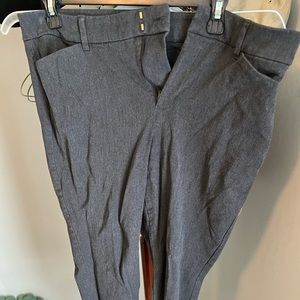 Women’s heathered grey pixie pants